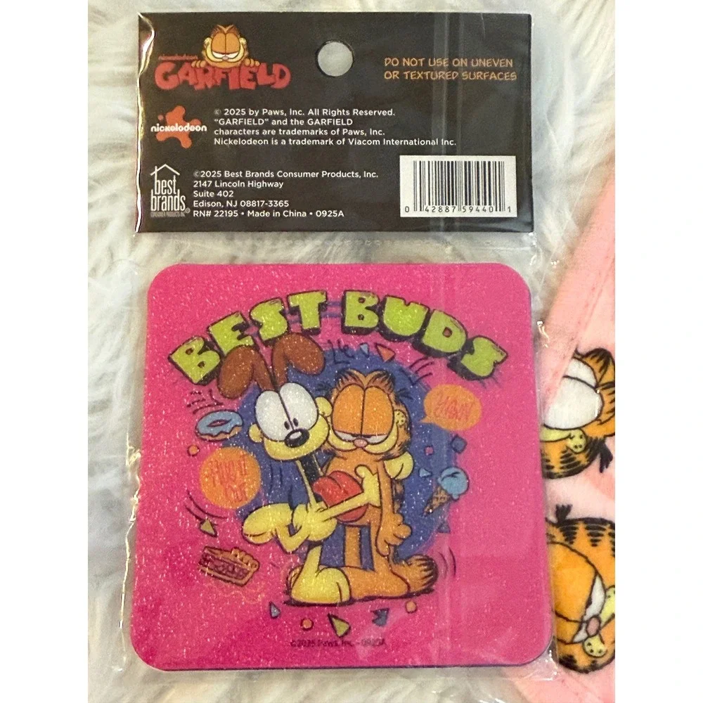 Garfield Nickelodeon Bundle Sunglasses Towel Tub Treads Lip Balm Set New